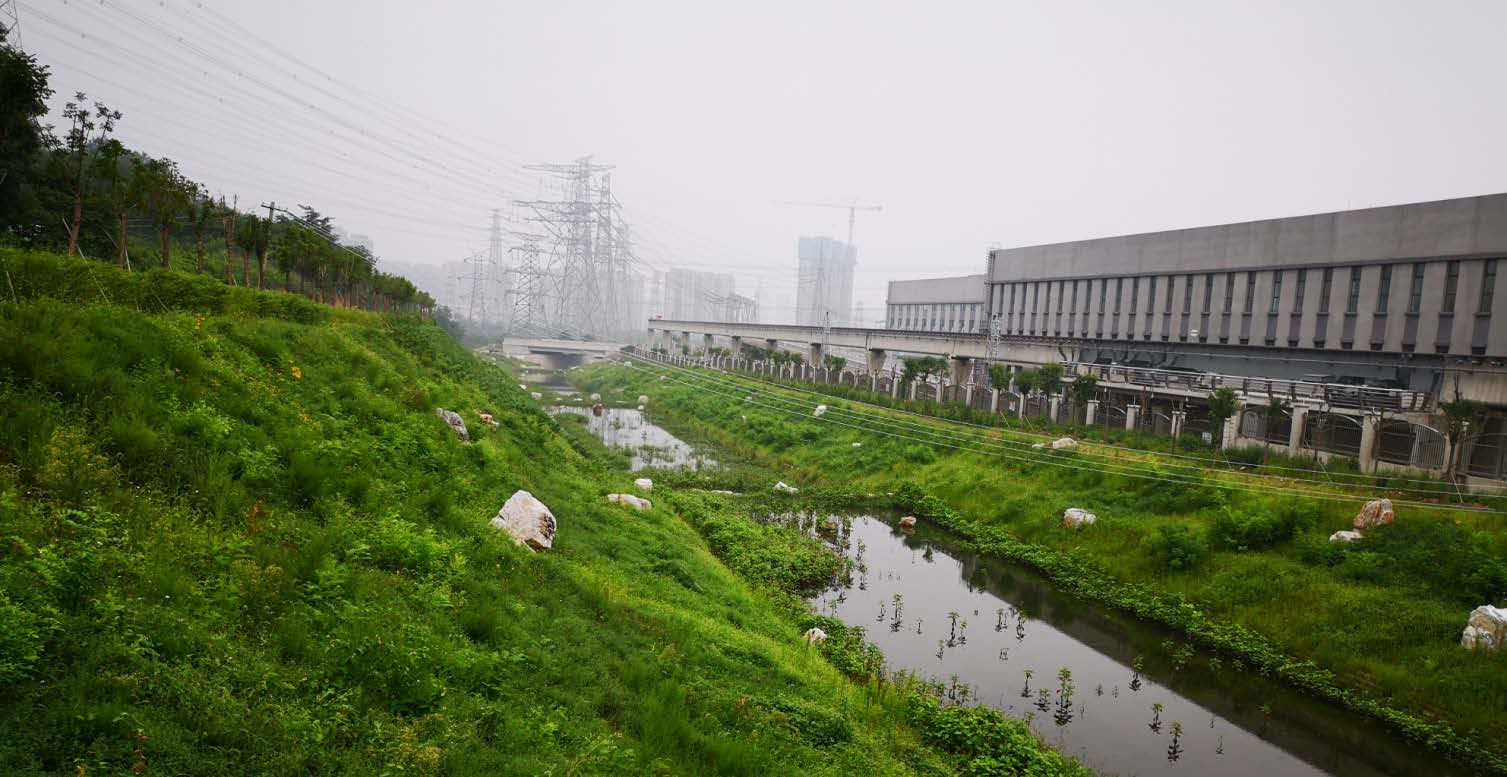 北京密雲水庫路客土噴播工程